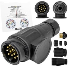 13 Pin Trailer Caravan Plug