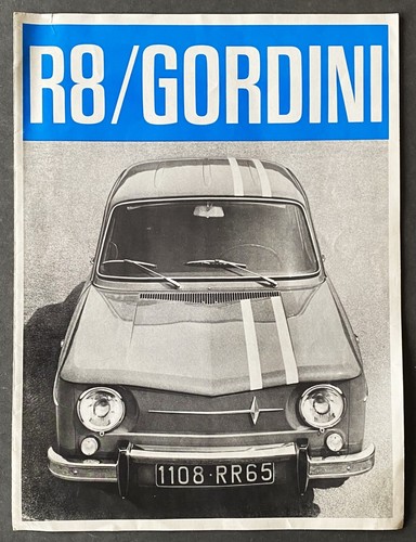 Vintage renault gordini - renault, r8