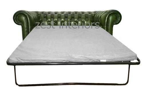 Chesterfield antique green - green, two