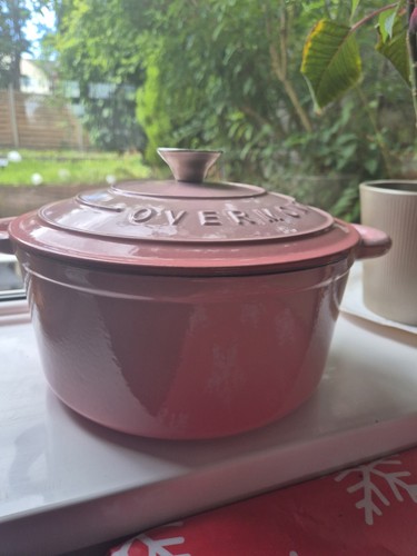 Overmont 26cm pink enameled - overmont,