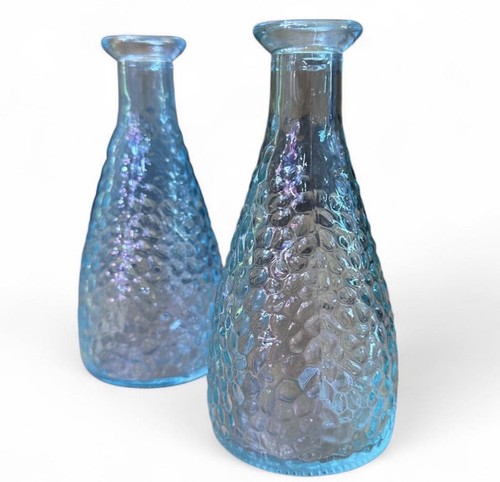 Vintage blue hammered - vintage,