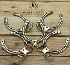 ANTIQUE SOLID BRASS HORSESHOE