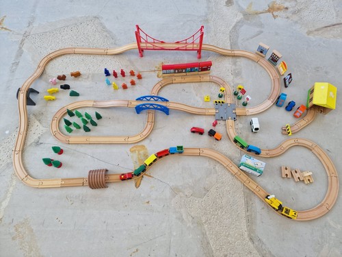 Brio and ikea - wooden, train