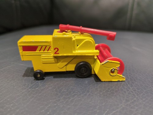 Matchbox combine harvester - matchbox,