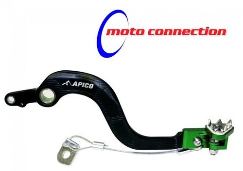 Apico rear brake pedal black - apico, /