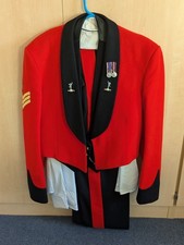 Royal Signals Sergeant's Mess Dress Jacket, Waistcoat, and Trousers
