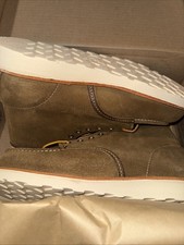 Red Wing Shoes Olive Mohave 8881 MOC Toe Boots Size UK9
