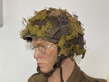 Original 1943 BMB British Airborne Helmet, WW2 Dday Arnhem Etc
