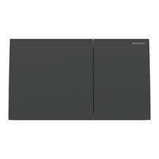 Placca Geberit Sigma70 Square Nero Opaco Doppio Tasto | 115.622.14.1 Nero Opaco