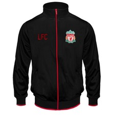Liverpool FC Mens Jacket Track Top Retro OFFICIAL Football Gift