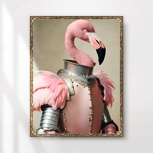 Pink flamingo suit armour - pink,