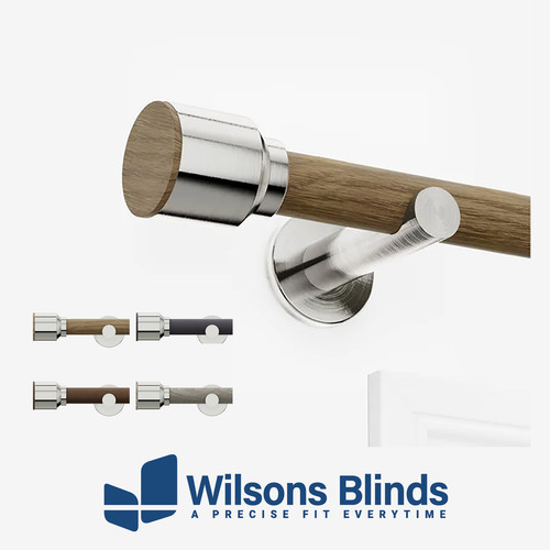 Curtain pole wood - pole,