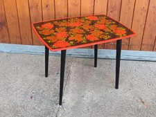 50s Table Vintage Kidney Coffee Table Rockabilly Retro Coffee Table 50s 8