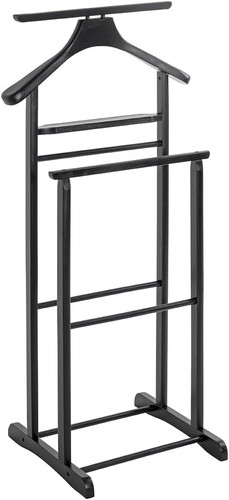 Wooden valet stand hanger - valet,