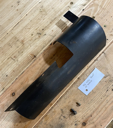 Front muffler shield - front,