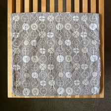 Eames Circle Pattern Throw Pillowcase • Maharam Fabric • 16x16 • MCM