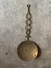 Chestnut Roaster Brass ladle strainer