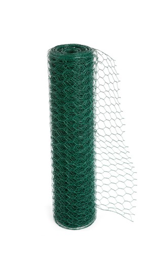 Pvc coated green - coated,