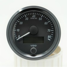 VDO SingleViu Tachometer 80Mm