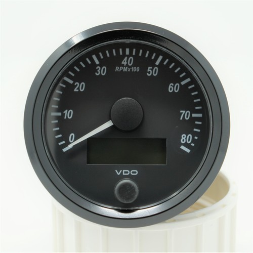 Vdo singleviu tachometer 80mm - vdo,