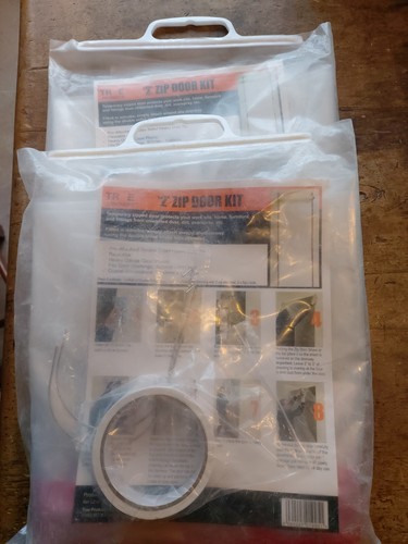 Zip door dust barrier - barrier, kits