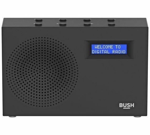 Bush dab radio compact lcd - dab, fm