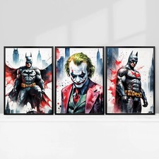 Set of 3 Batman The Joker