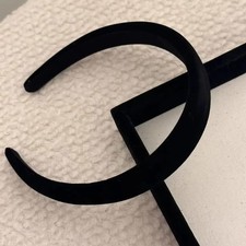 1x Black  Aliceband Hair Band