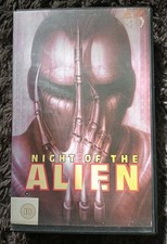 Night of The Alien 80s VHS Big