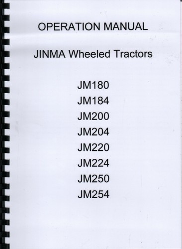 Jinma series tractors 180 - series,