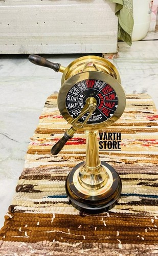 Vintage brass ship - ship, engine