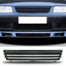 Radiator grille black sport grill without emblem for VW Polo 4 6N2 GTI 16V 99-01 JOM