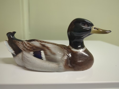 Porcelain mallard duck - mallard,