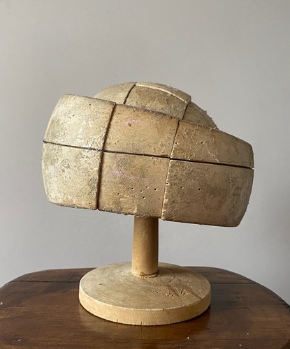 Vintage millinery hat - , block,