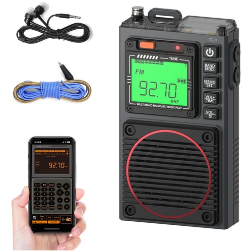 Bluetooth shortwave radio with - bluetooth,