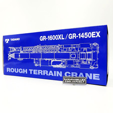 Offical 1/50 Tadano GR1600XL/1450EX Rough Terrain Crane Diecast model From Japan