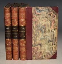 Sir Walter Scott The Antiquary Waverley Novels 3 Volumes Fine Binding 1816