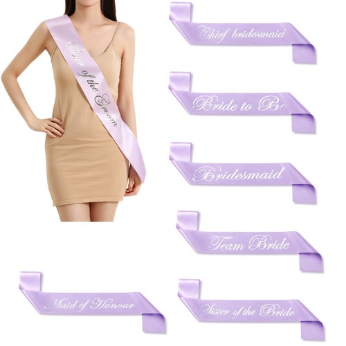 Lilac with silver writing - silver,