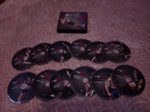 Rip workout dvds - rip:60, 12-disc