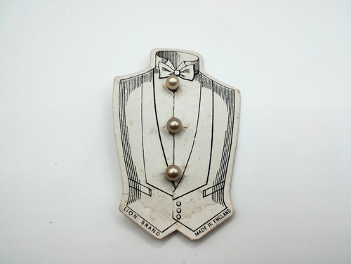 Vintage dress shirt studs - shirt,