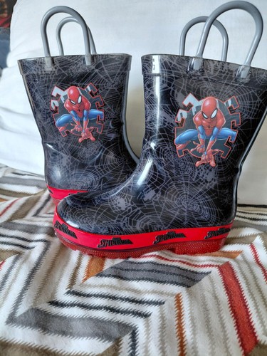 Kids spiderman wellies - spiderman, uk