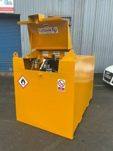 3000 litre steel bunded fuel - steel,