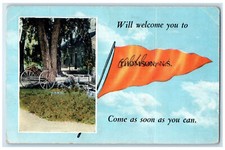 1920 House Cart Green Pennant