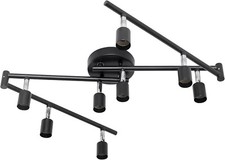 Ceiling Track Lighting Fixture,LED Track Light With Swing Arm,Ceiling Spotlight