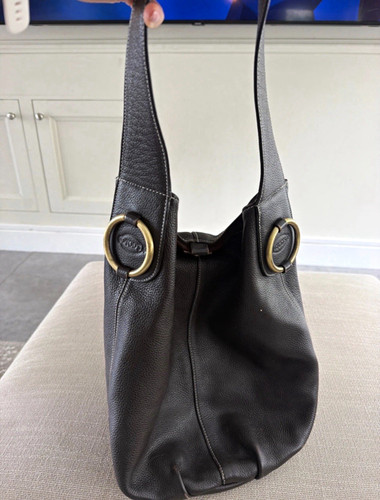 Tod brown pebbled leather - tod’s,