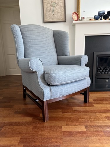 Pair wingback armchairs - m&s,