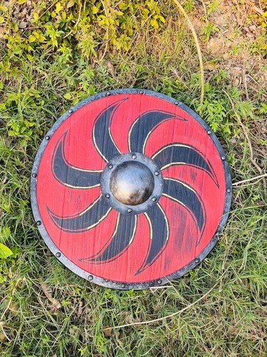 Medieval viking wooden shield - medieval,