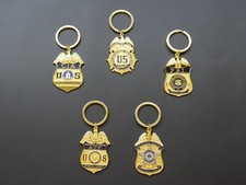 Metal Badge Keychain 