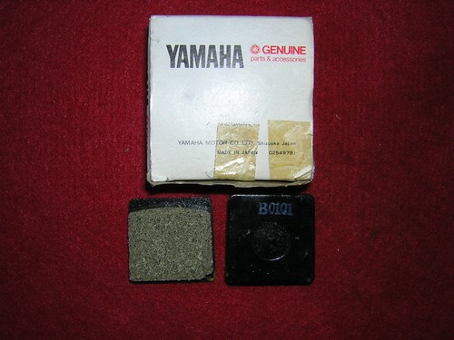 Yamaha tz125g rear brake - brake, pad