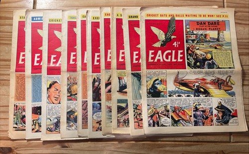 Eagle comic x10 vg - eagle, to